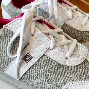 FootJoy White and Gray Women's Golf Sneakers. NWOT.